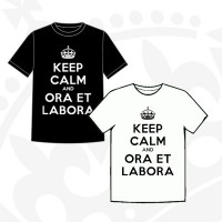 Koszulka "Keep calm and ora et labora"