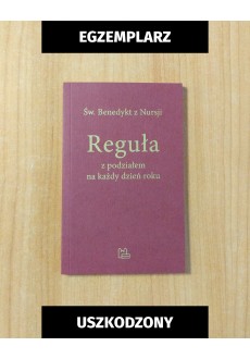 Reguła z podziałem na każdy dzień roku (egzemplarze uszkodzone)