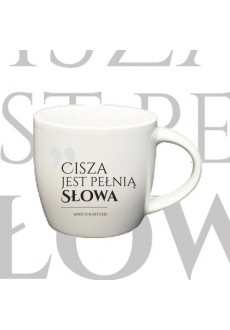 Kubek "Cisza jest pełnią słowa"