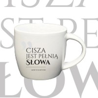 Kubek "Cisza jest pełnią słowa"