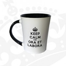 Kubek "KEEP CALM & ORA ET LABORA - KF Wysoki